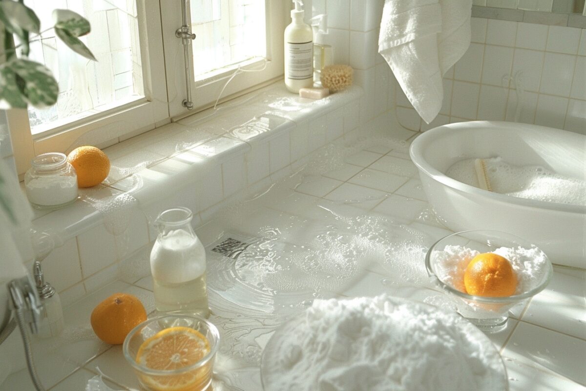 Ménage de Printemps : voici 3 astuces pour détartrer naturellement votre salle de bain
